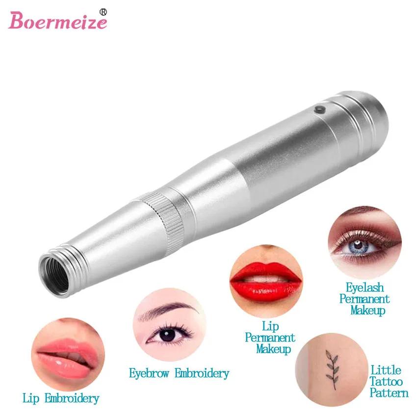 

Tattoo Machine Pen Electric Permanent Makeup Eyebrow Lip Eyeliner 3D Embroidery for Power Supply Foot Pedal with Tattoo Needles