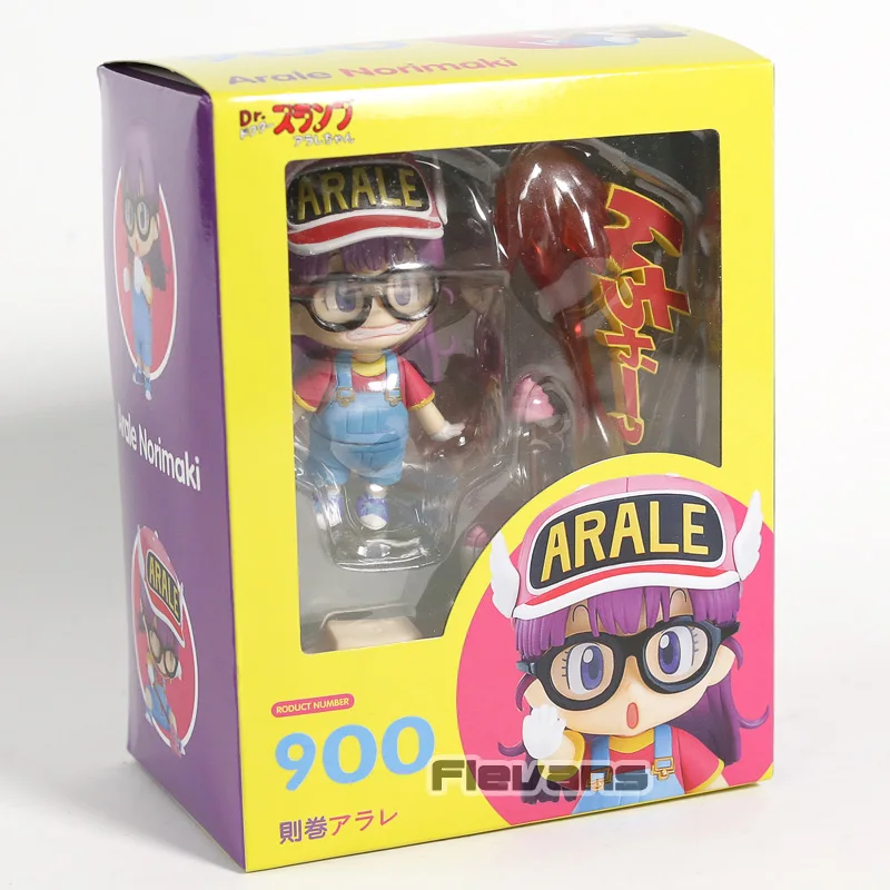 Dr. Slump Arale-Chan Nendoroid 900 Arale Norimaki ПВХ фигурка куклы Коллекционная модель игрушки