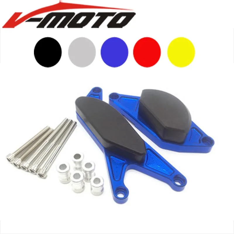 

High-quality CNC Motorcycle Crash Pad Frame Slider Engine Stator Clutch Cover Protector Crash For Suzuki GSR 400 600 2006-2011