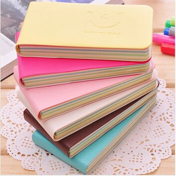 

Korea stationery smiley Long sticky note pads Decorative candy color memo pad Office & School Supplies