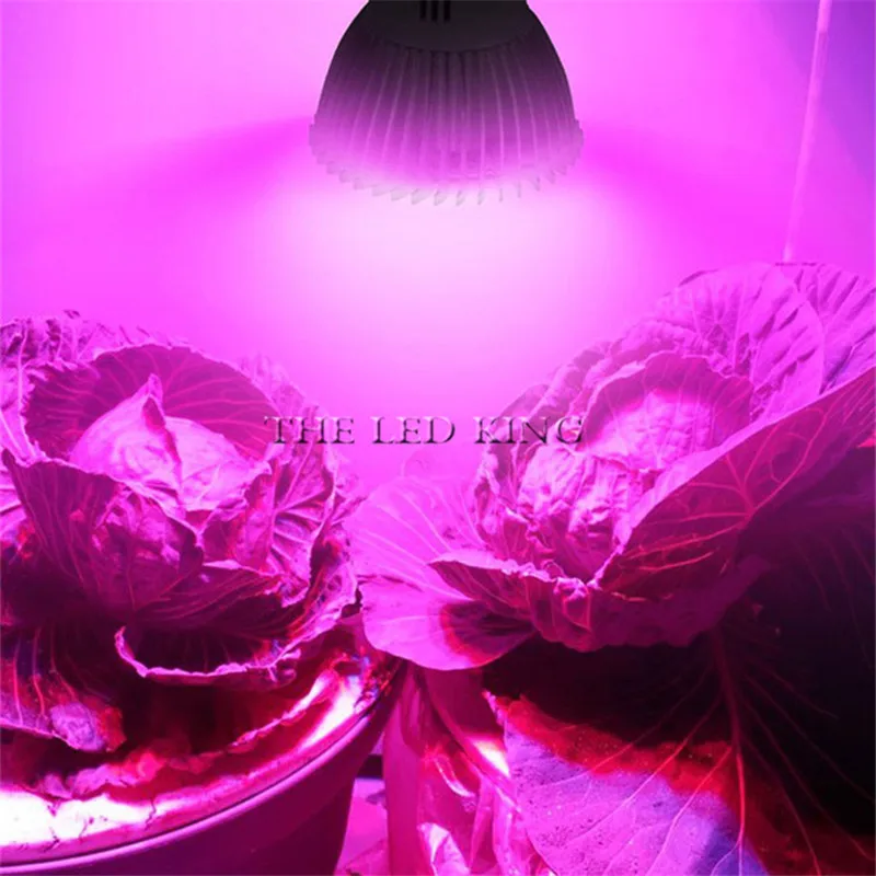 18 Вт 30 50 80 120 полный спектр E27 LED Grow light AC 85 265 в прожектор завод лампа для гидропоники