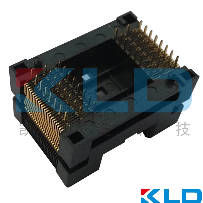 

TSOP48 Socket Burn-In Adapter 0.5mm Pitch,TSOP48 NAND Flash Memory Programming Test Socket,longer body