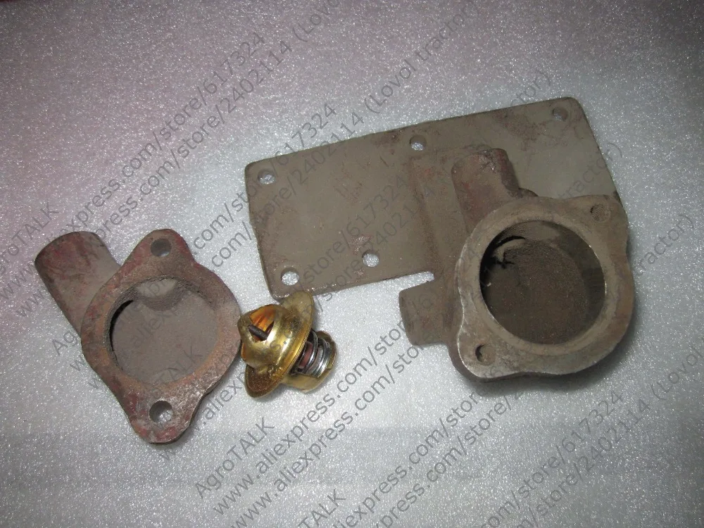 

set of thermostat, upper housing and seat for Xinxiang engine TY290X, TY295X for tractor like JINMA 224 254,