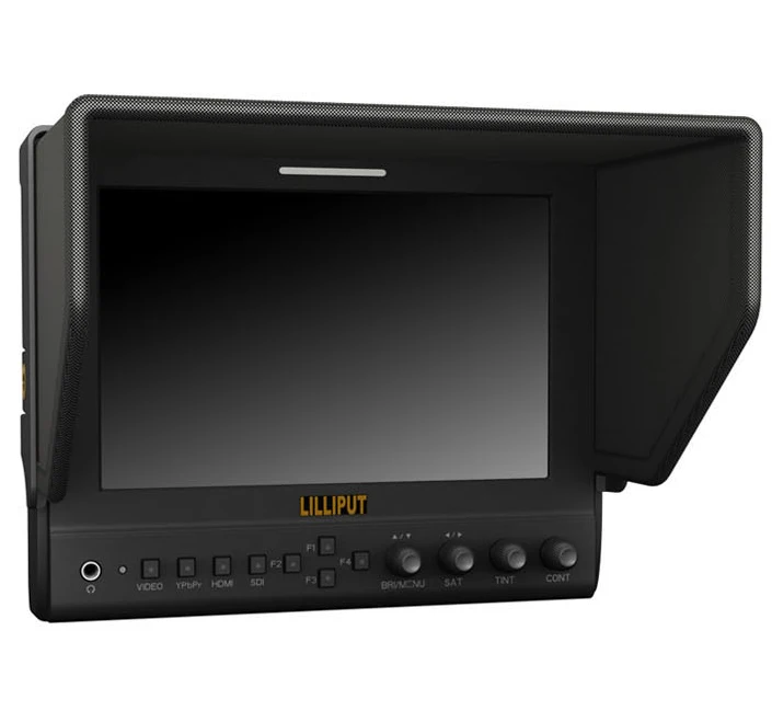 Lilliput 663/O HMDI Выход 7 &quotсветодиодный монитор 1280x800 IPS 800:1 + чехол для костюма складной