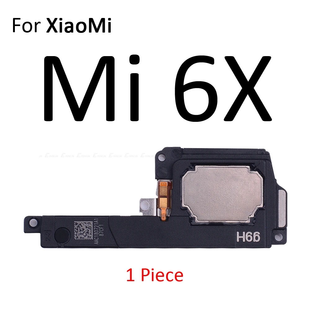 Громкий Динамик звук зуммера для XiaoMi PocoPhone F1 Mi A2 A1 9 8 SE Lite 6 6X 5X громкоговоритель Flex кабель Рингер Запчасти - Цвет: For Xiaomi Mi 6X