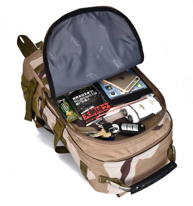 Мужской армейский военный тактический рюкзак, альпинистский камуфляж, женские походные рюкзаки, Спортивная Туристическая Сумка для кемпинга