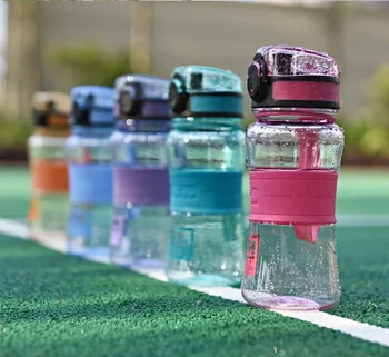 

Leak-Proof Seal Large Capacity Nozzle Sport Bicycle Plastic Tritan My Water Bottles With Cover Lip Filter BPA free