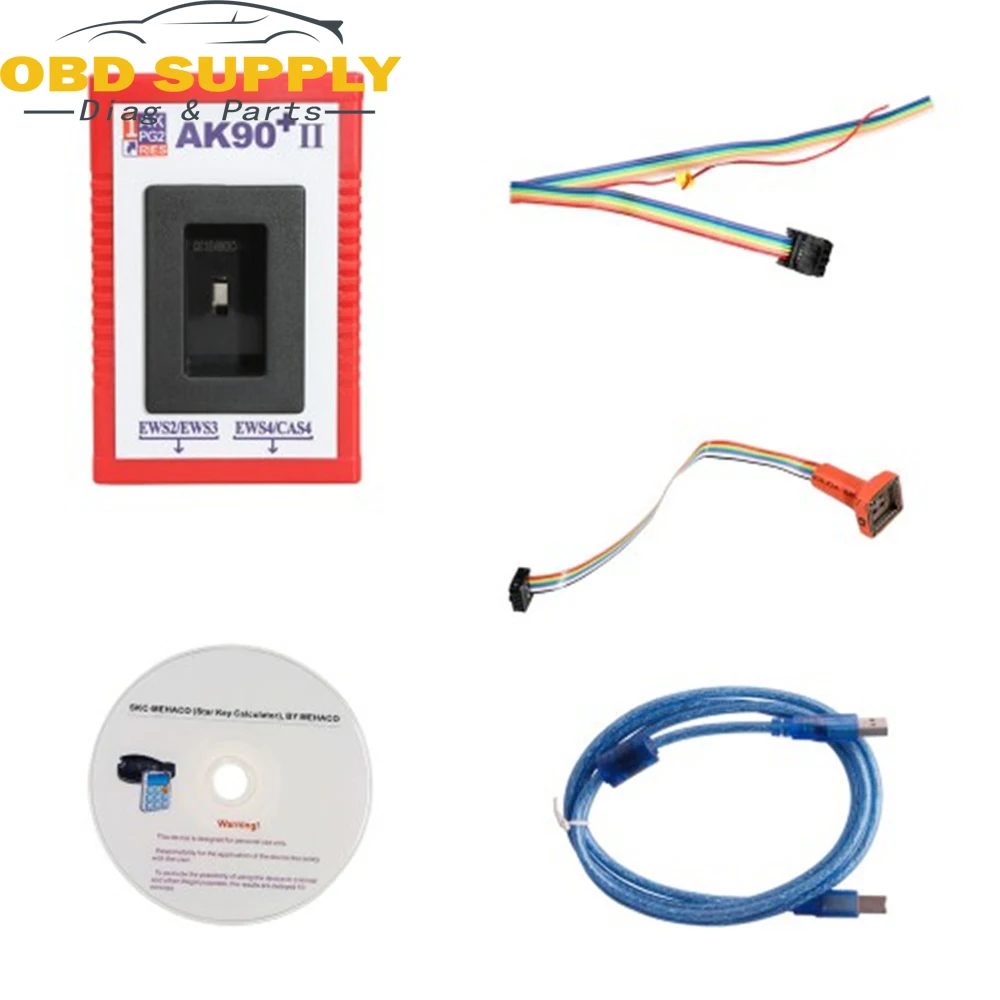 

Newest for BMW AK90+ II Key Programmer for BMW EWS Version V3.19 From 1995-2009 Year