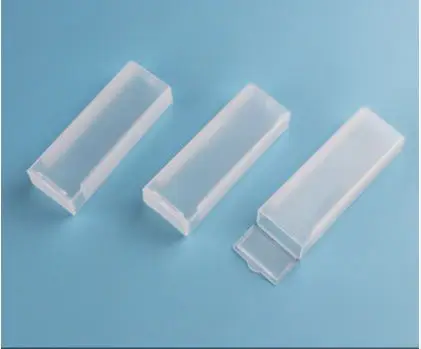 

Plastic Microscope Slide Mailer Glass Slides Holder Storage Box Microslide PP Holds 5 Dispenser Box - Pack 10