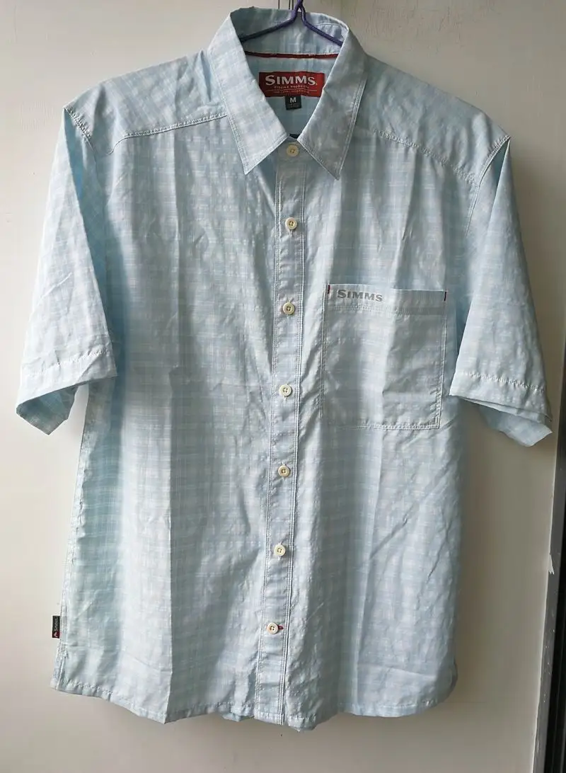 blue plaid front