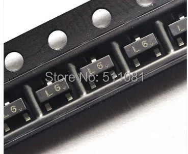 

100pcs 2SC1623 L6 SOT-23 SMD triode transistor