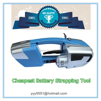 Online Protabel Electric PET Strapping Tool Battery Powered Plastic Strapping Machine Strapping Bander For 16mm PP PET Strap