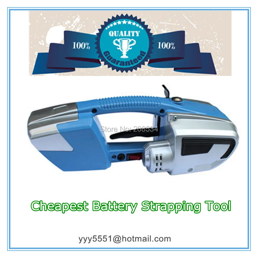 Protabel Electric PET strapping tool battery powered plastic strapping machine strapping bander for 16mm PP PET Strap