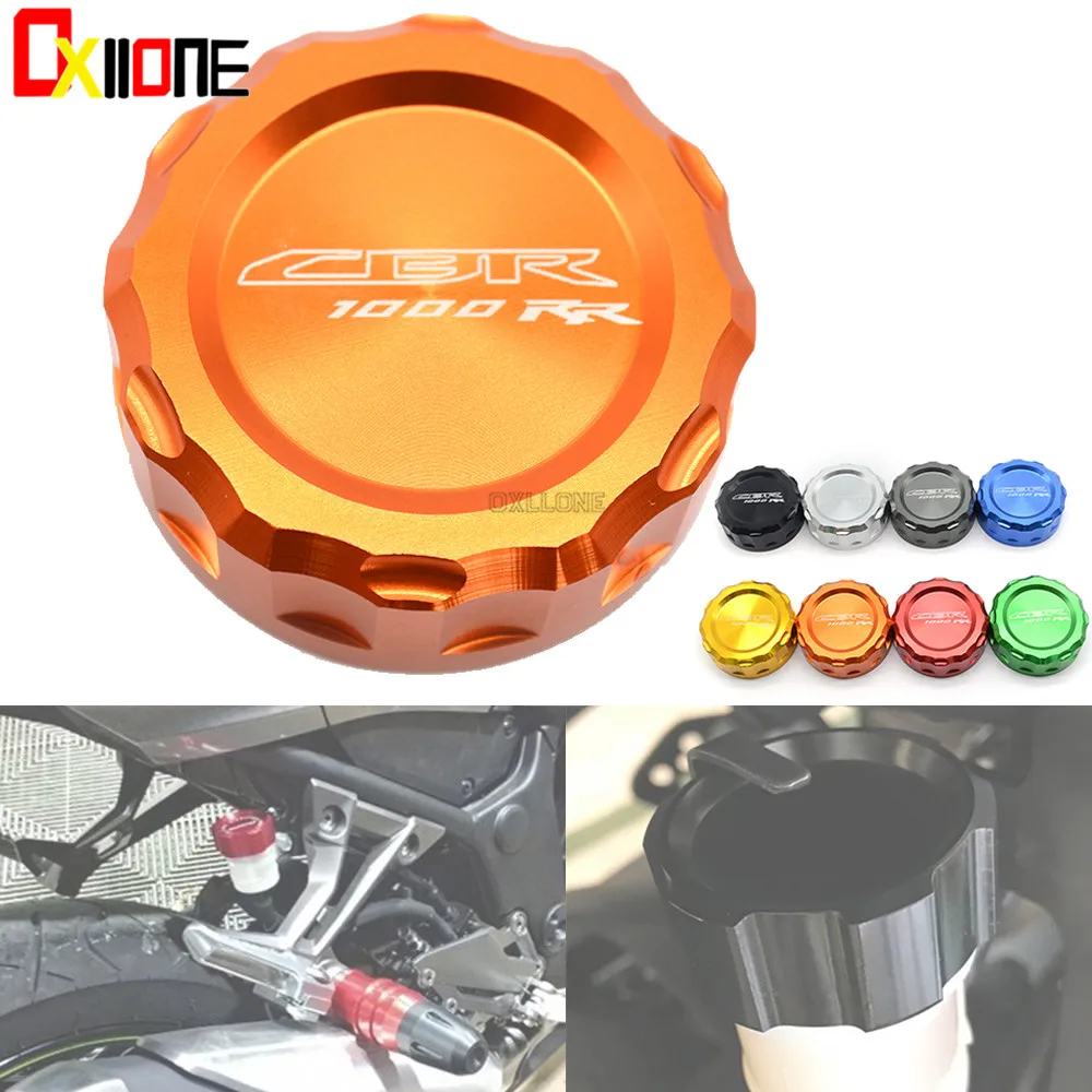 

For Honda CBR 1000RR CBR 1000 RR C-ABS 2008-UP 12 -16 Motorcycle Filter Fluid Rear Brake Master Cylinder Oil Reservoir Cover Cap