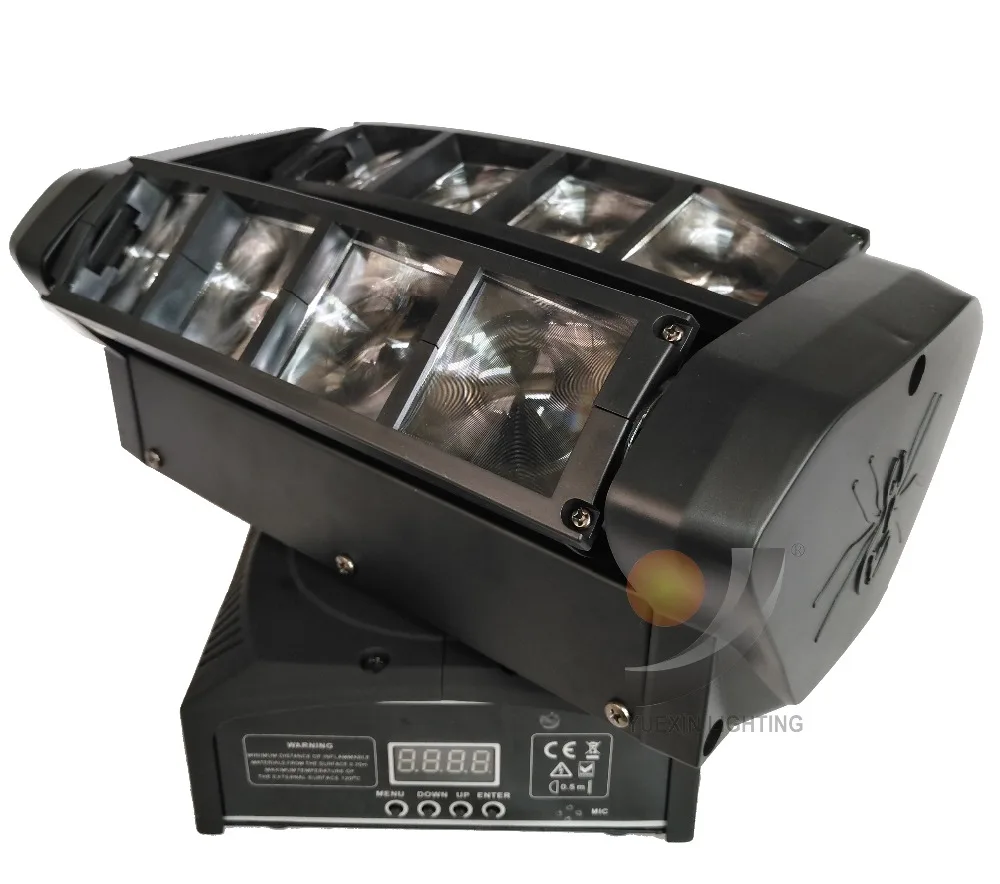 

8x10W RGBW 4 IN 1 Led Spider Moving Head Light for Party Light DJ disco wedding