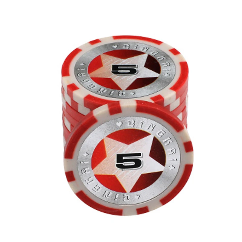 25 PCS/Lot New High quality Poker chips 12g Iron+ABS Casino chips Texas Hold'em Poker Chips Wholesale Pokerstars qenueson