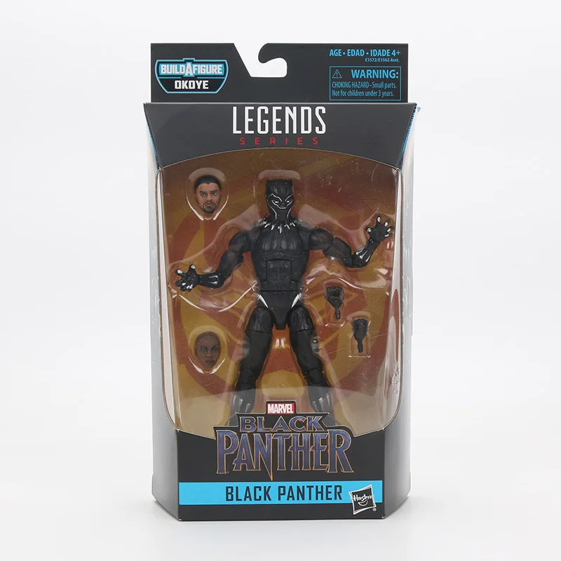 Игрушки Marvel Черная пантера ПВХ фигурка Мстители Железный человек накия болт Sub