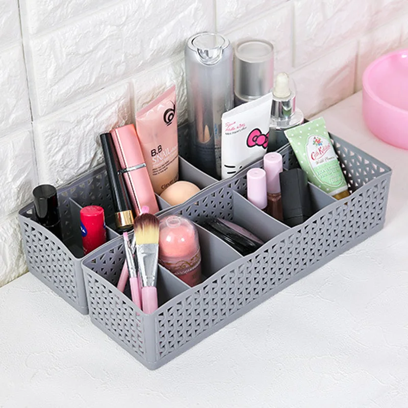 Home 5 Grids Wardrobe Storage Box Basket Organizer Women Men Socks Bra Underwear Storage Box Plastic Container Organizer Home 5 Grids Wardrobe Storage Box Basket Organizer Women Men Socks Bra Underwear Storage Box Plastic Container Organizer