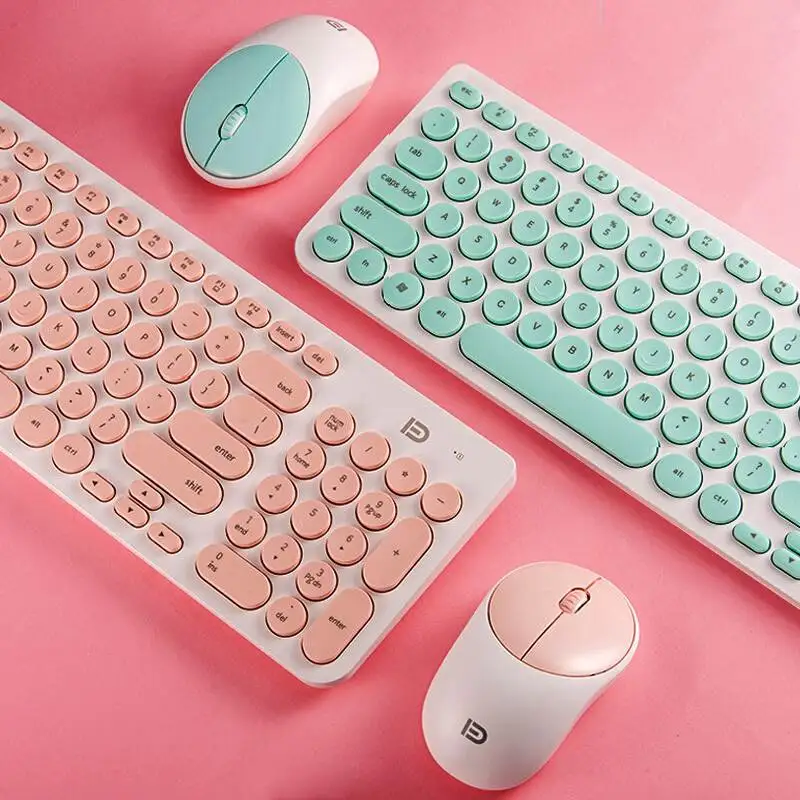 

Wireless Keyboard Mouse set notebook desktop computer office game home keyboard mouse USB interface ik6630