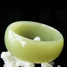 Натуральный зеленый нефрит расширенный натуральный браслет