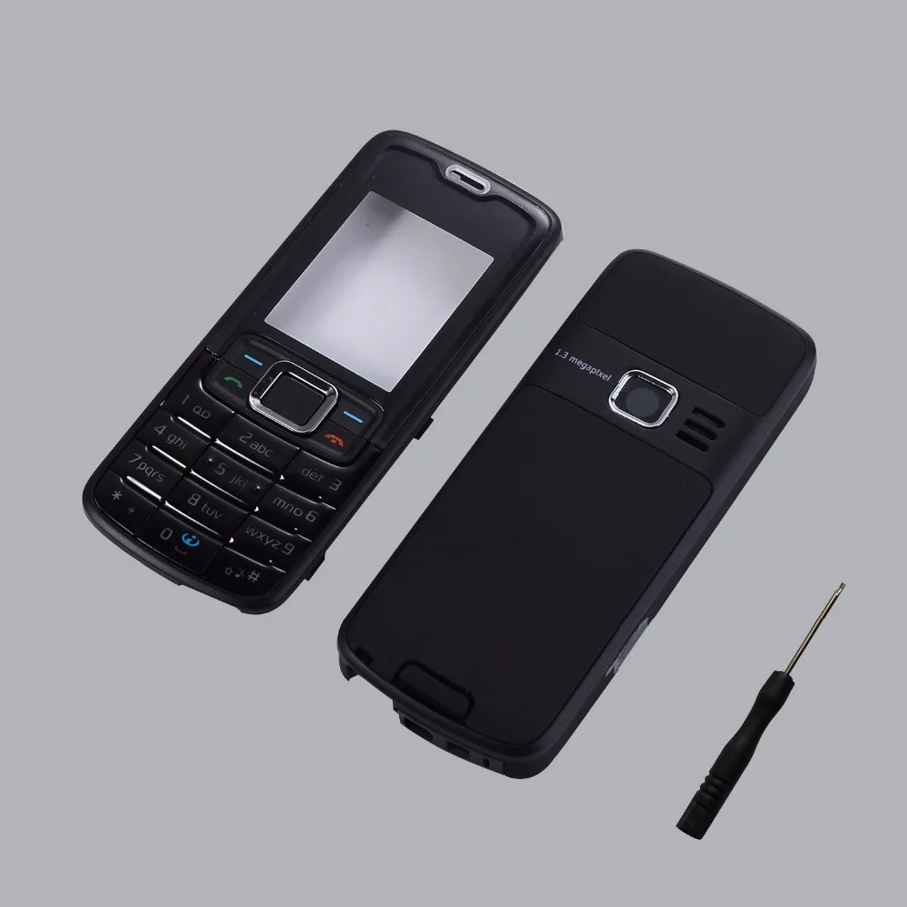 

Housing Front Frame Cover For Nokia 3110 3110C battery Back Door Case + English Arabic Or Russian Keypad+Tools For Nokia 3110c