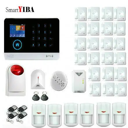 SmartYIBA WIFI Home font b Alarm b font System 3G WCDMA GPRS APP Remote Control Wireless