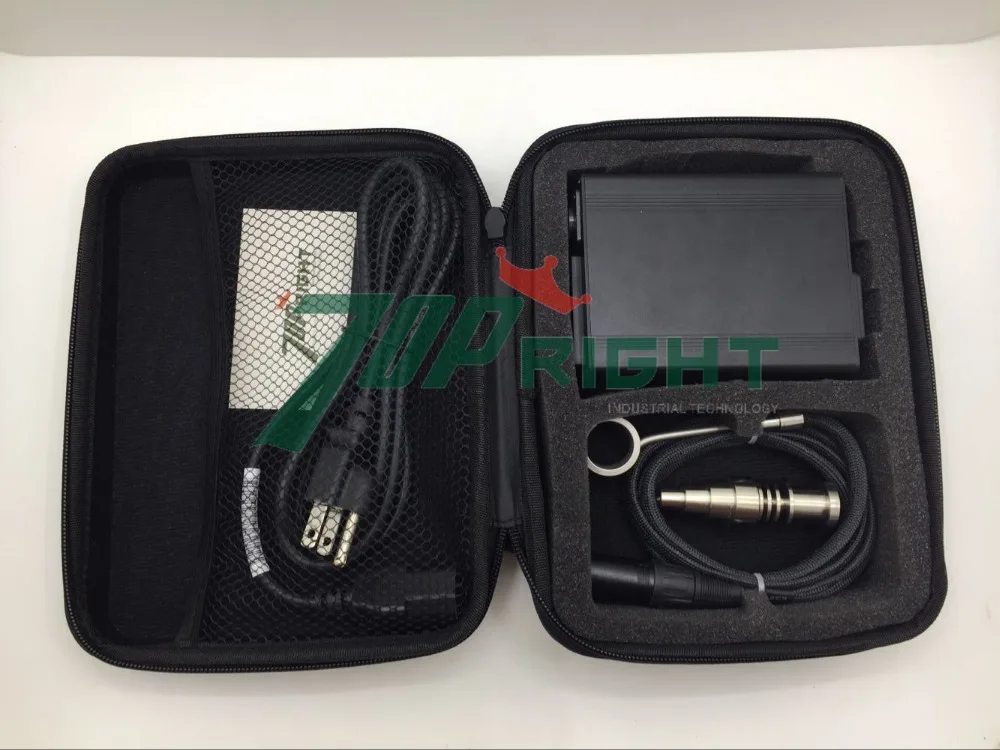 

enail units 20mm 120v150w coil heater with PID control box. titanium nail, case