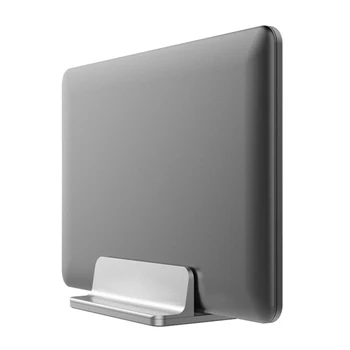 

Aluminum Alloy Vertical Laptop Stand For All Macbook Air Pro Notebook Adjustable Desktop Laptop holder For Surface Chromebook