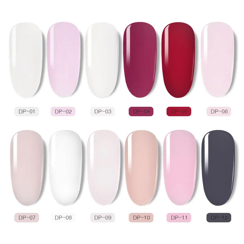 

MANZILIN 10g/Bottle Dipping Powder Light Colors Powders Pure Color Series Nail Powder Decoration Nail Dust Glitters LRD