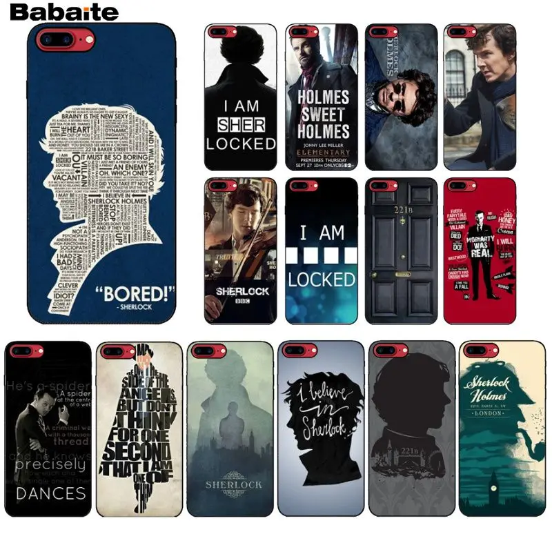 coque iphone 7 sherlock