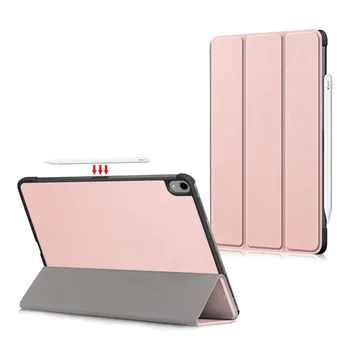 

100PCS/Lot Luxury Folding Stand PU Cover For iPad Pro 11 Slim Flip Case 2018 Tablet 11inch Cases