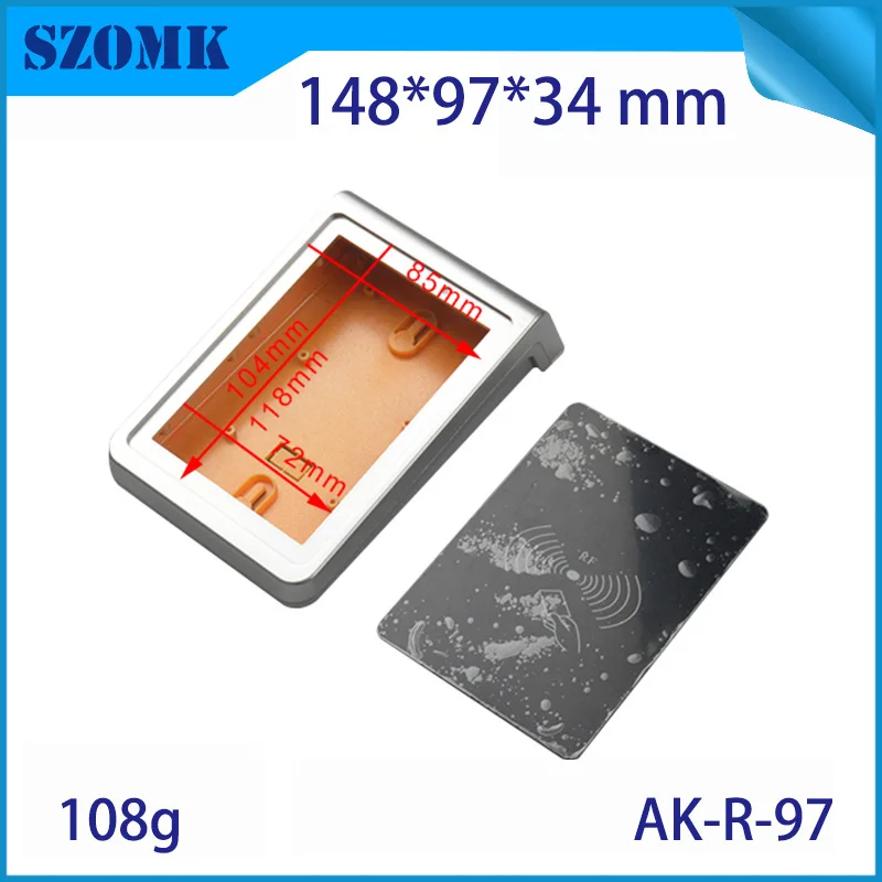 148*97*34mm card reader distribution box plastic enclosure enclosure for RFID