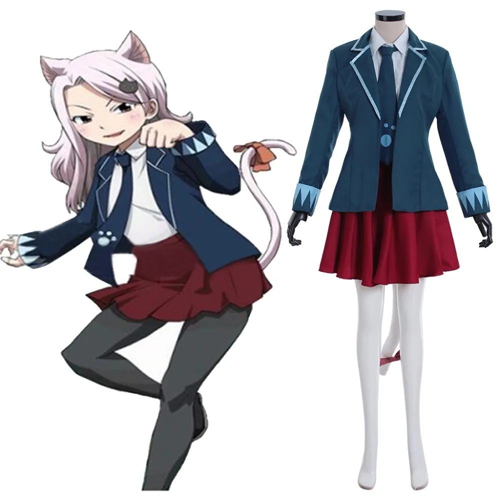 

Cosplaydiy Custom Made Anime Fairy Tale Carla Cosplay Costume Adult Girls School Uniform Suit Any Size L320