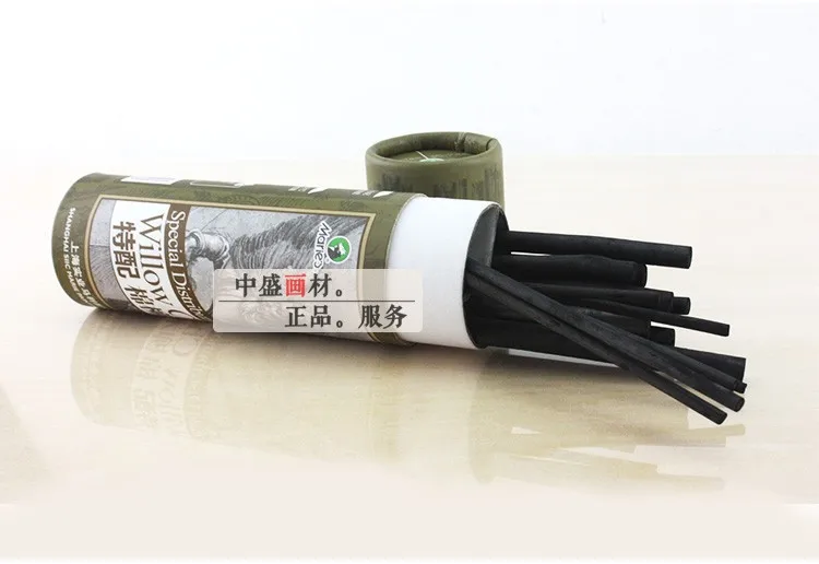 Maries Artist Willow Charcoal Pencil 2-9mmспециальное распределение для рисования эскизов Профессиональное качество покраски поставки
