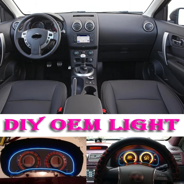 Car Atmosphere Light Flexible Neon Light EL Wire Interior Light