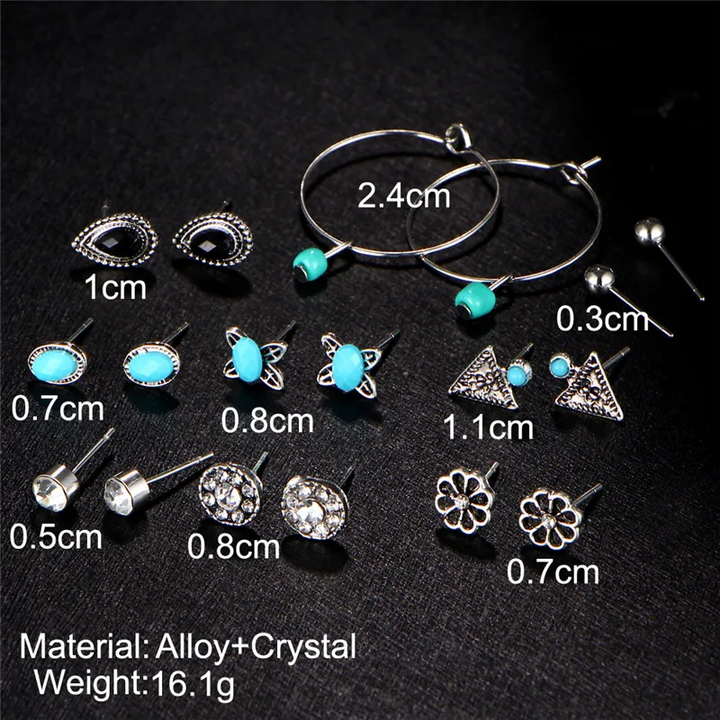 17KM-Bijoux-Waterdrop-Butterfly-Crystal-Stud-Earrings-For-Women-Vintage-Boho-Brincos-Flower-Clip-Cuff-Earring