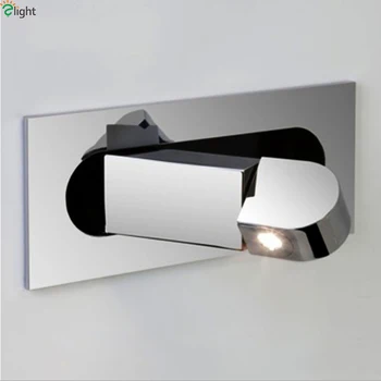 

Nordic Rotatable Led Wall Lamp Novelty Bedroom Metal Led Wall Lights Study Room Led Wall Light Fixtures Corridor Wall Sconce