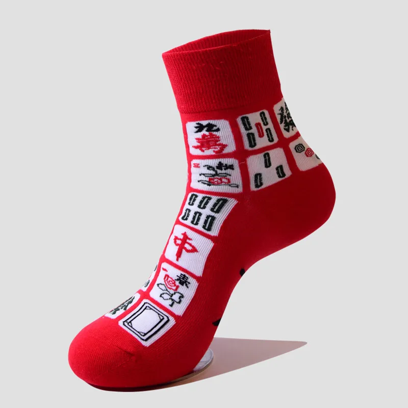 1 пара дропшиппинг мужские женские хлопковые носки китайские персонажи вышитые спортивные носки