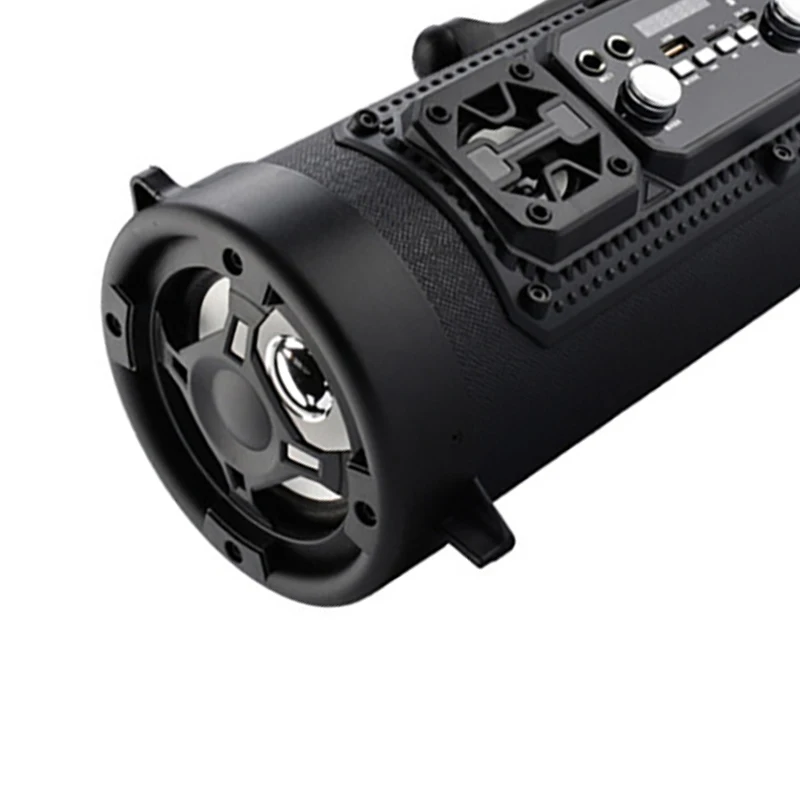 

20w Outdoors Portable Wireless Bluetooth Subwoofer Speaker 3 Sound Units Wireless Surround Sound Subwoofer Speaker With Mic Mo#8