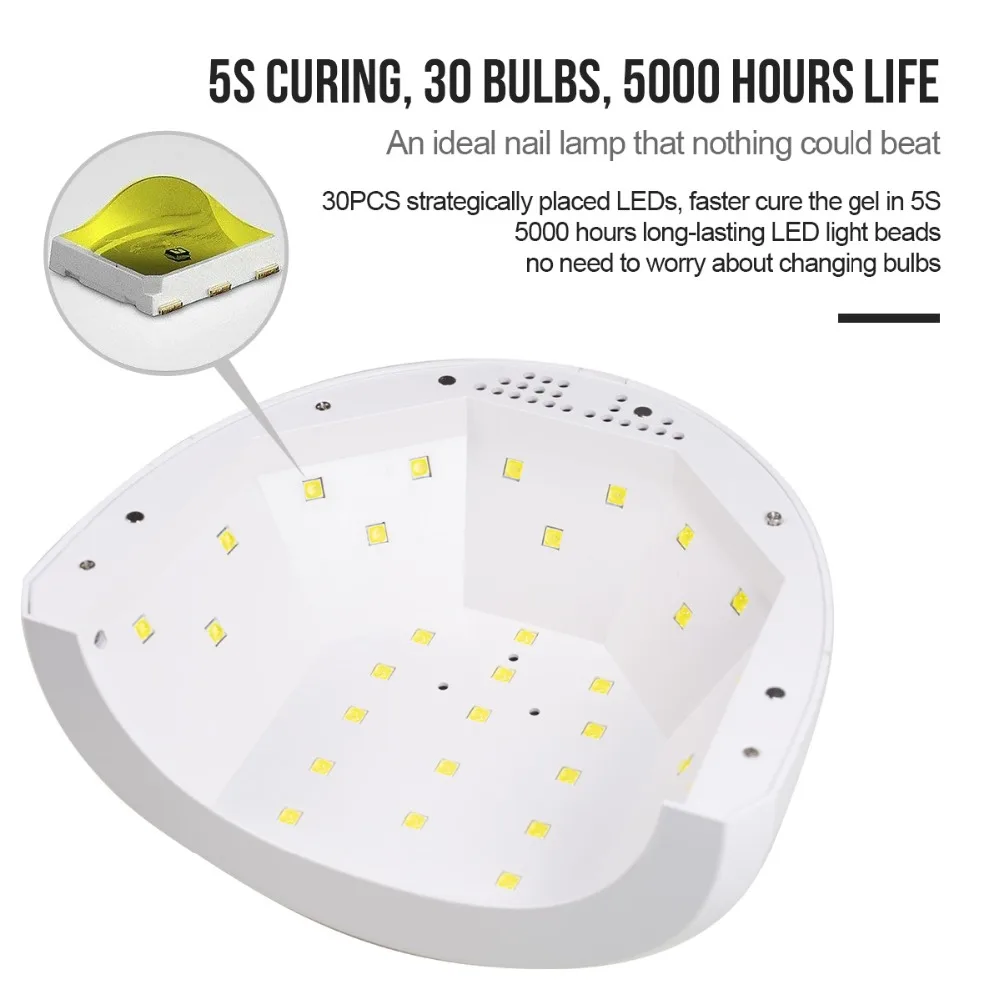  Modelones Lamps For Nails UV Nail Dryer Lamp UVLED 48W SUNONE Manicure UV Lamp For Manicure Gel Var