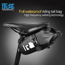 ROSWHEEL Bicycle Saddle Seat Rear Bag Waterproof Tail Light Pocket Basket MTB Road Bike Bags Outdoor Sports Cycling Accessories