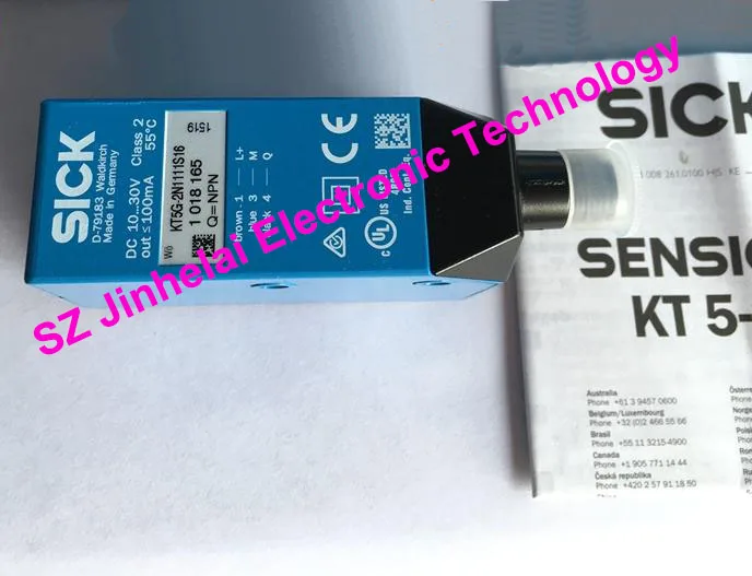 

KT5G-2N1111S16 New and original SICK Color code sensor, color switch