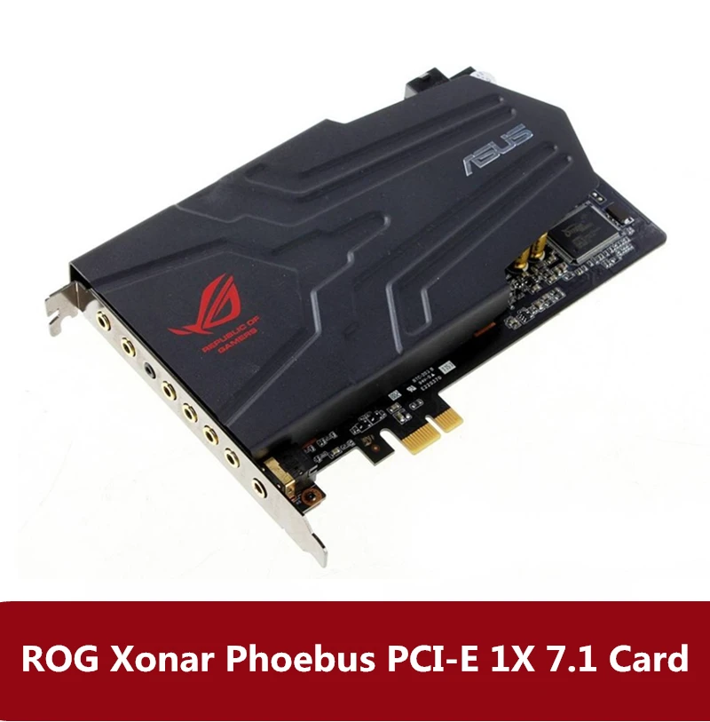 Kopen ASUS ROG Xonar Phoebus Desktop onafhankelijke geluidskaart Pcie1x7.1 Vocal darmkanaal Game specifieke kaart