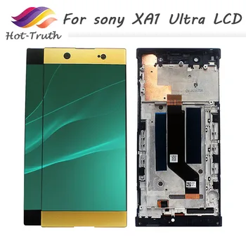 

For Sony Xperia XA1 Ultra LCD Display With Touch Screen With Frame Assembly Replacement For Sony Xperia C7 LCD Screen With Tools