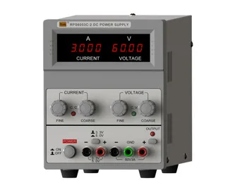 

RPS6003C-2 источник питания постоянного тока 60 в/3 А, линейная мощность, миллиампер, четыре дисплея