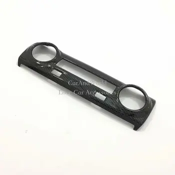

For Hyundai Encino / Kona 2017 2018 Air Conditioning Switch Button Cover Panel Frame Trim ABS Chrome Car Styling Accessories