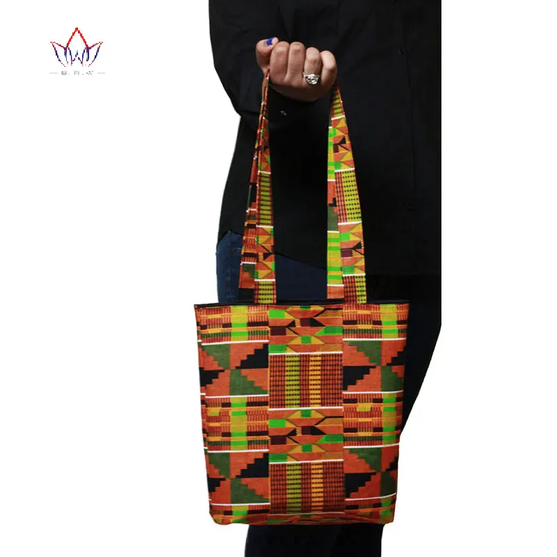 

African High Quality Tradition Ankara Dashiki Wax Prints Fabric for Handmade Sewing Handbag Woman Hand Bag SP048