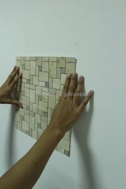 Dhl Free Shipping Travertine L And Stick Instant Self Adhesive Dhl Free Shipping Travertine L And Stick Instant Self Adhesive Mosaic Tile
