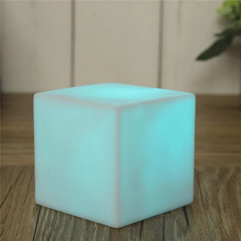  LED Colorful Changing Mood Cubes Night Glow Lamp Light Gadget Gizmo Home Decor Romantic Lighting 7  - 32609828327