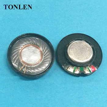 

TONLEN 2PCS 23mm Headphone Speaker 0.25W 32ohm Dynamic Earphone Driver Unit Speaker Headset HiFi Horn Parts